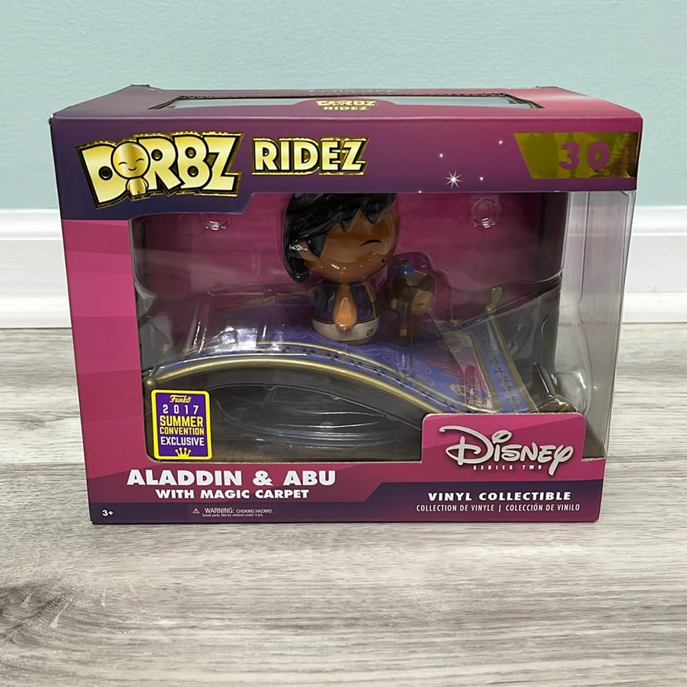 Aladdin & Abu with Magic Carpet Funko Dorbz Ridez